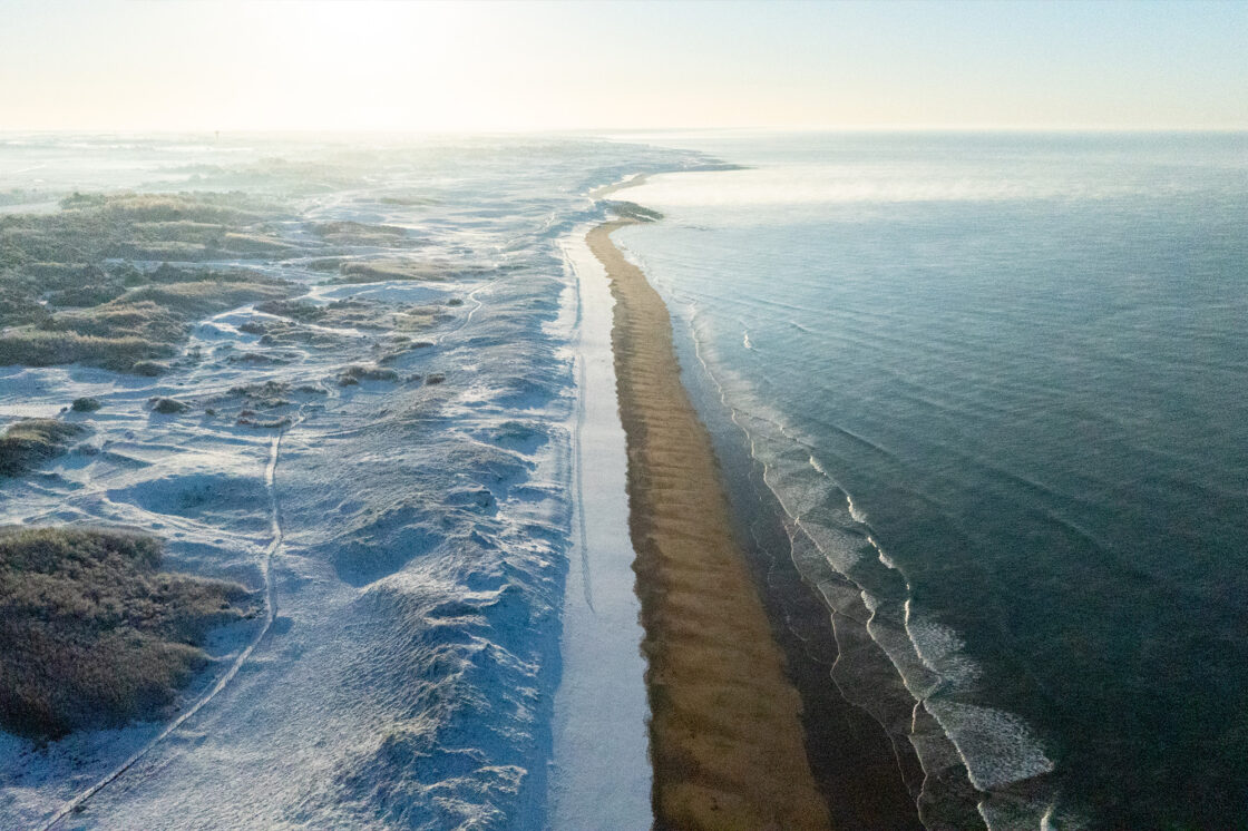 St Gilles sous la neige